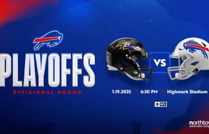 Die Buffalo Bills empfangen am Sonntag, den 19. Januar, um 18:30 Uhr die Baltimore Ravens