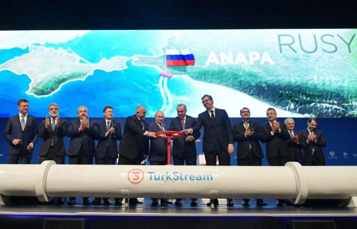 Russland beschuldigte die Ukraine, die Infrastruktur der TurkStream-Gaspipeline erfolglos aus der Luft angegriffen zu haben