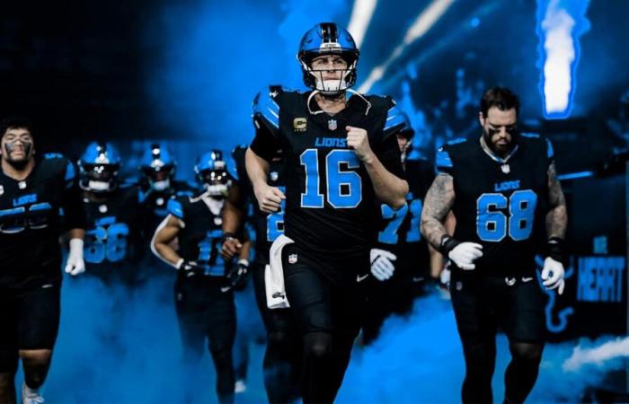 Matchup-Set der Detroit Lions NFC Divisional Round