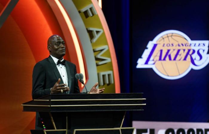 Michael Cooper wurde diesen Montag von den Lakers gegen die Spurs geehrt!