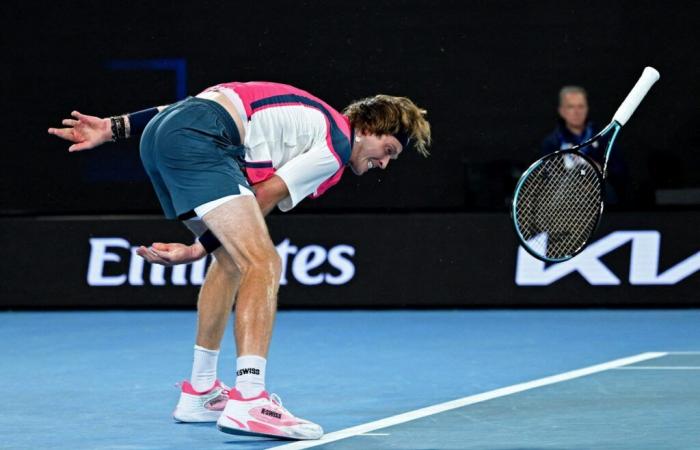 Joao Fonseca schockiert Andrey Rublev mit Überraschung in der ersten Runde der Australian Open.