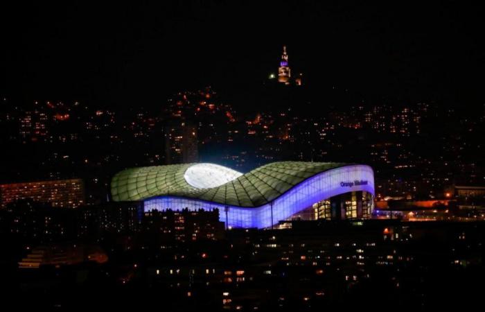 auf dem Weg zu einem Besucherrekord heute Abend im Vélodrome