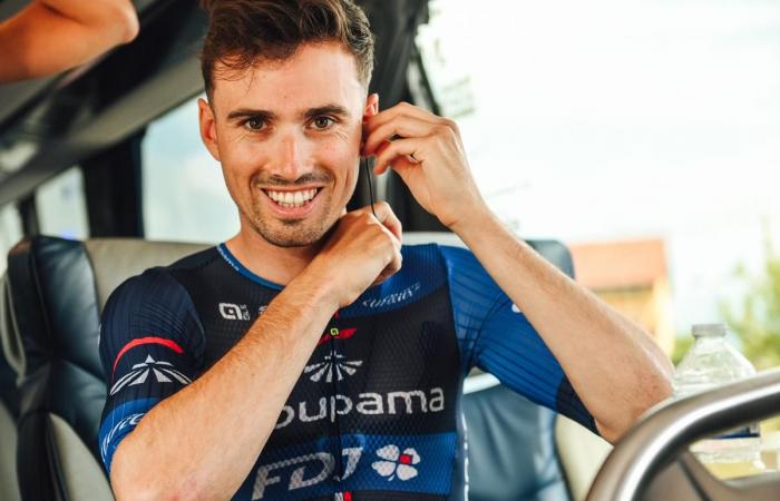 Béarnais Cyril Barthe „Schweizer Taschenmesser“ von Groupama-FDJ