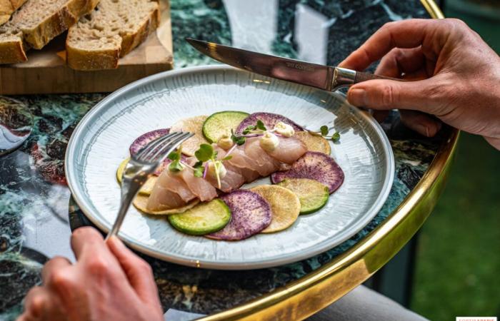 FRAME Restaurant im Pullman Paris Tour Eiffel, erweckt durch die kreative Küche von Alexandre Willaume