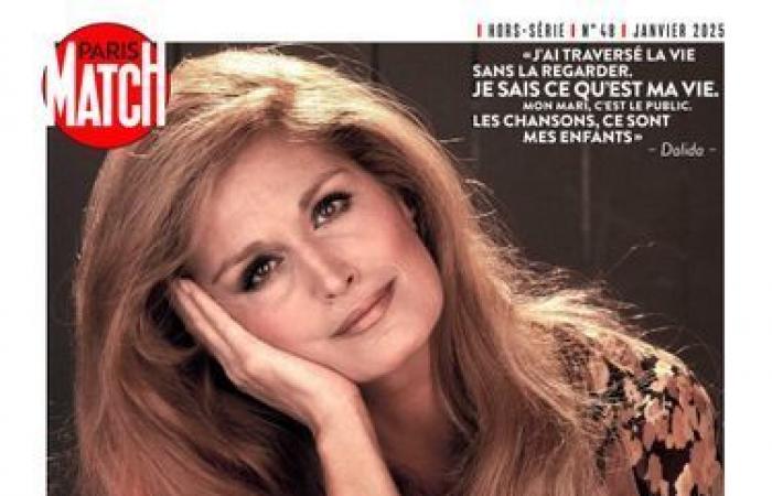 „Dalida, fragiler Star“, eine Sonderausgabe von Paris Match