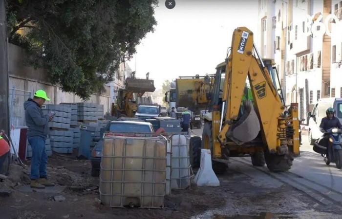 Die Renovierungsarbeiten an der berühmten Afghanistan-Straße in Casablanca nehmen Fahrt auf