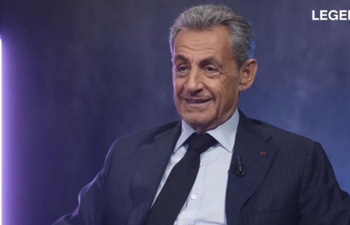 Giulia Sarkozy, 13, zeigt mitten im Interview zum ersten Mal ihr Gesicht und stellt ihrem Vater eine schwierige Frage