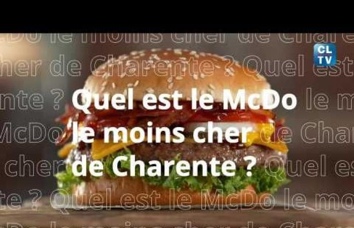 Welches ist das günstigste McDonald’s in der Charente?