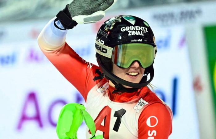 Irrer Erfolg für Camille Rast, Schweizer Double in Flachau