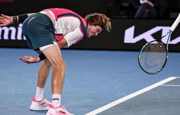 Australian Open. Joao Fonseca sorgt für eine Überraschung, indem er Andrey Rublev in der ersten Runde eliminiert