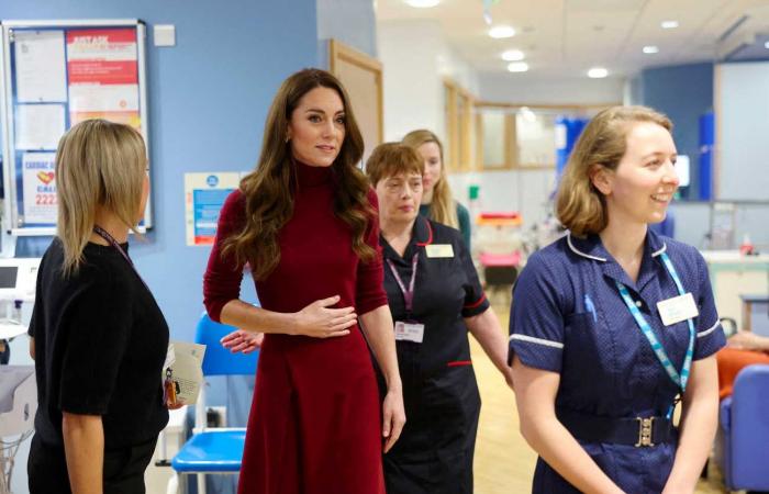 Die Prinzessin von Wales kehrt in das Krankenhaus zurück, in dem sie behandelt wurde, um sich bei den Mitarbeitern für das neue Jahr zu bedanken