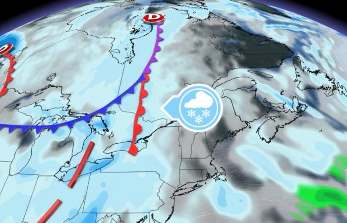 Für Quebec sind mehrere Möglichkeiten für Schnee in Sicht, mit einer Kehrseite