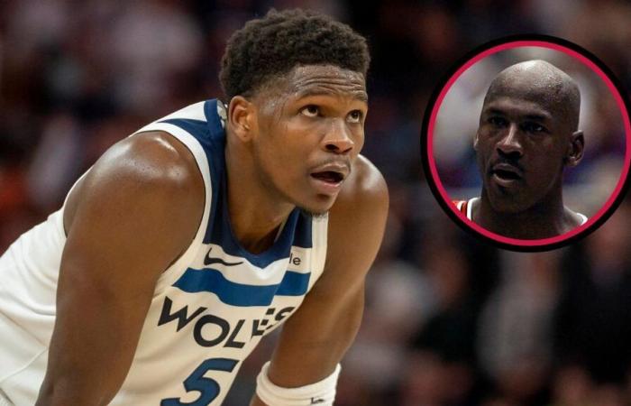 „Immer noch Mini-Mike, oder nicht?“ – NBA-Fans heizen Jordan-Vergleiche an, nachdem Anthony Edwards im 4. Viertel explosive 20 Punkte erzielte