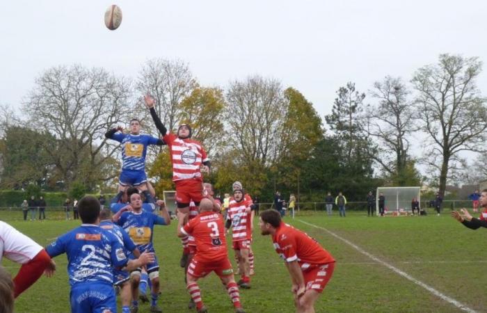 Der Rugby Club Poitiers Ouest erleidet einen Schlag auf den Kopf