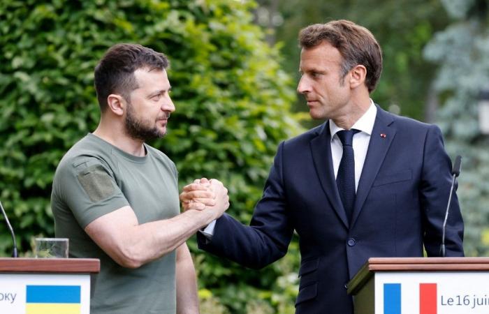 Macron und Selenskyj diskutieren über den Einsatz internationaler Streitkräfte