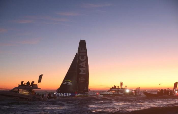 Charlie Dalin, Gewinner des Vendée Globe 2024, überquerte die Ziellinie um 8:24 Uhr