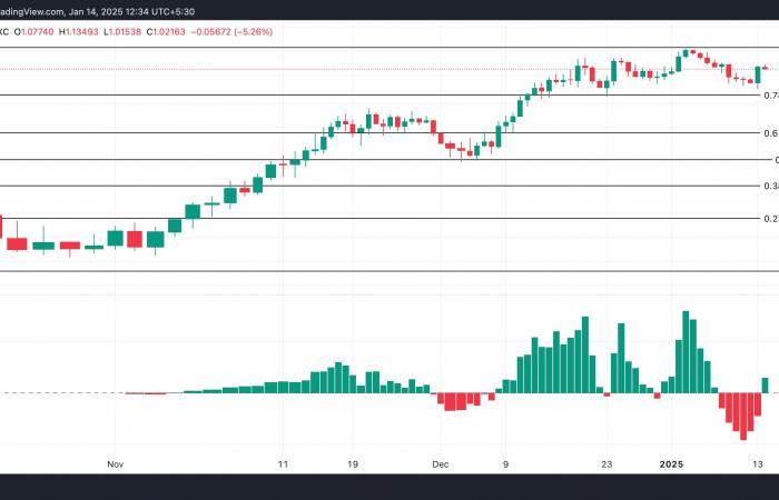 Der Krypto-Fartcoin klettert um 35 % und liegt damit an der Spitze der heutigen Zuwächse