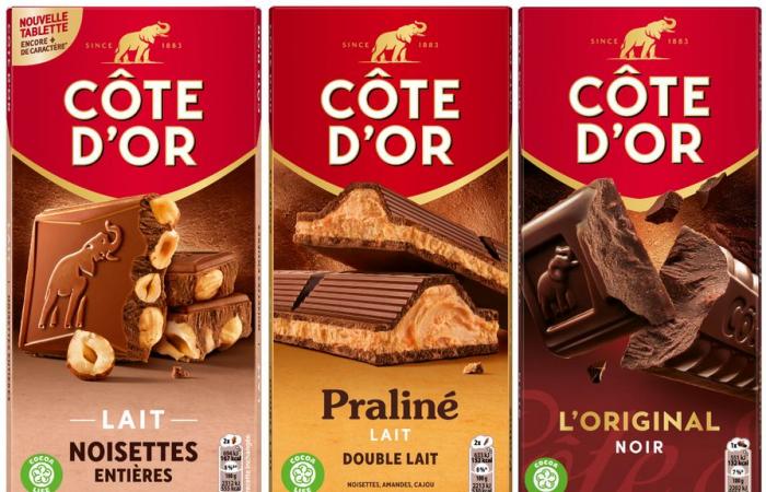 Mondelez überarbeitet seine Schokoriegelmarke Côte d’Or