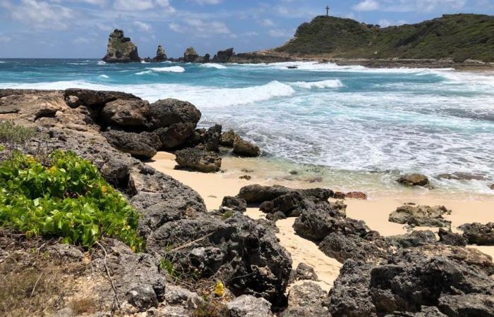 Die Leiche eines Mannes wurde an der Pointe des Châteaux in Saint-François entdeckt