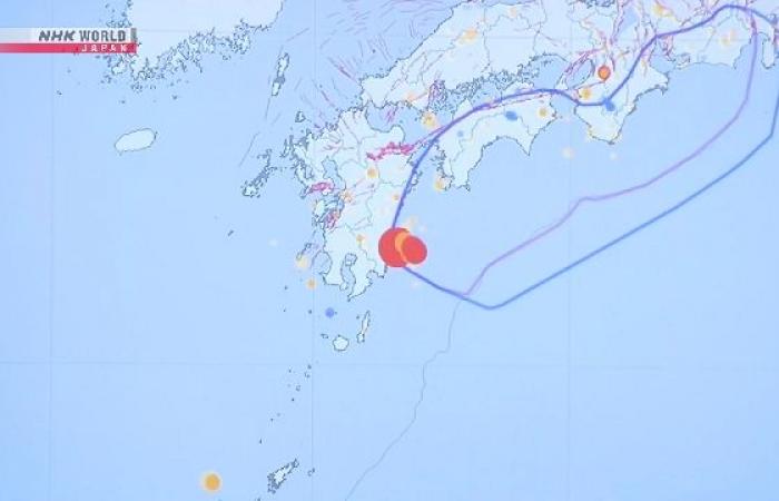 Erdbeben in Kyushu: Tsunami-Warnung aufgehoben