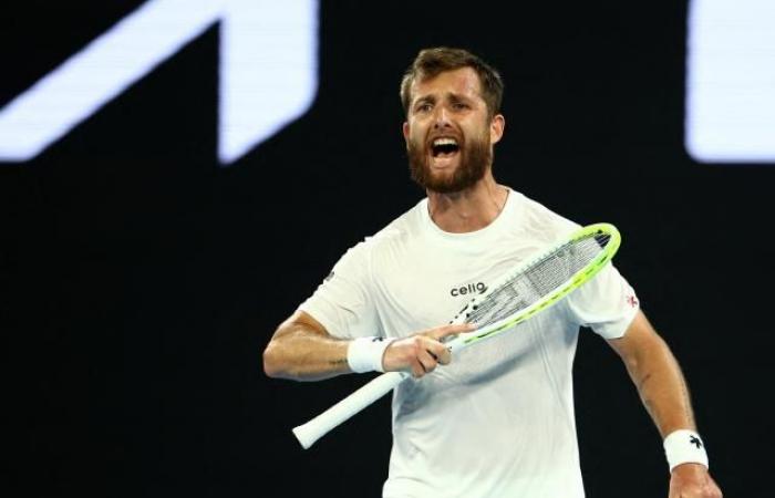 Moutet qualifizierte sich auf Kosten von Popyrin für den Kampf für die 2. Runde der Australian Open