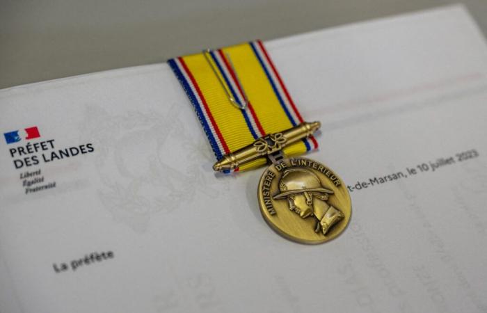 Landes. Warum erhielten diese vier Bürgermeister die Medaille der Inneren Sicherheit?