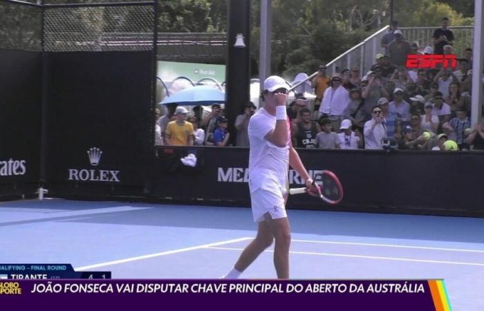 João Fonseca schlägt Andrey Rublev, die Nummer 9 der Welt, und zieht in die 2. Runde der Australian Open ein