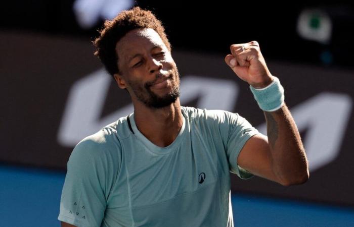 Gaël Monfils schlägt Giovanni Mpetshi Perricard im Kampf der französischen Tennisgenerationen