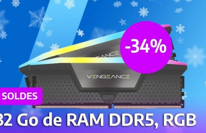 Reduzierter Preis für das Corsair Vengeance 32 GB DDR5 RGB RAM-Kit!