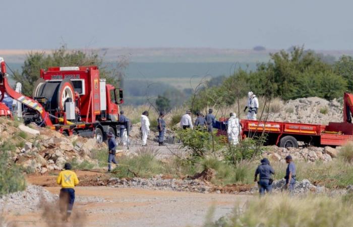 etwa zwanzig Bergleute gerettet, 15 Leichen geborgen