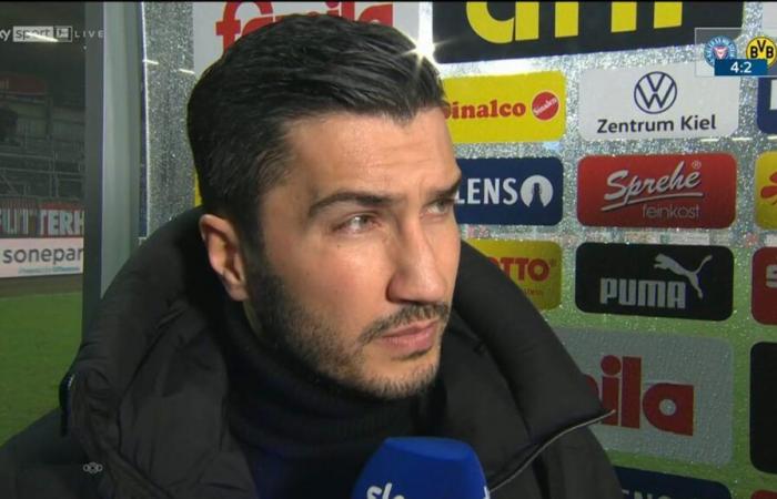 BVB: Trainer Nuri Sahin ist nach 2:4-Desaster in Kiel völlig fassungslos