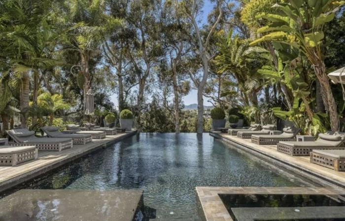 Wie sah ihre erhabene Villa in Pacific Palisades aus?