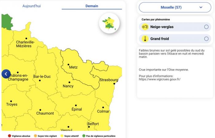 Die bittere Kälte hält an der Mosel an