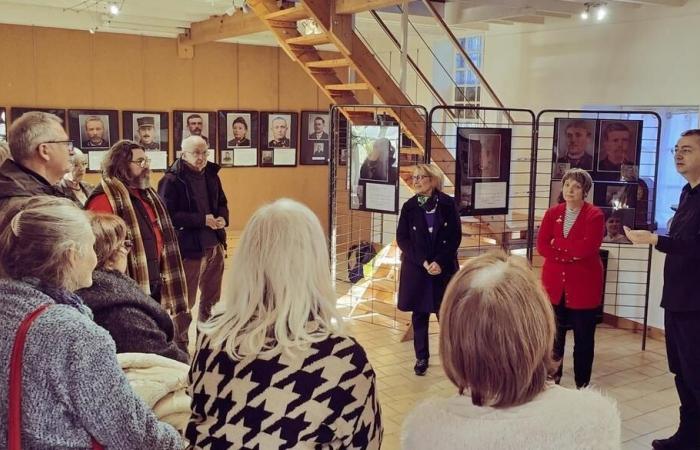 Der Verein Généa 50 bietet ein Buch und eine Ausstellung von Saire-Gesichtern in Fermanville an