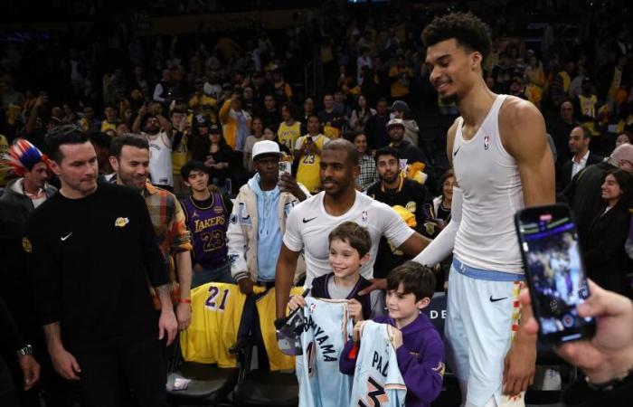 Im ersten Heimspiel seit den Waldbränden blicken die Lakers auf eine „bittersüße“ Nacht zurück