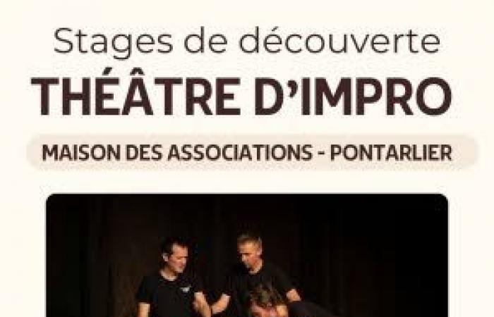 Entdeckung des Improvisationstheaters: Praktikum, Workshop in Pontarlier