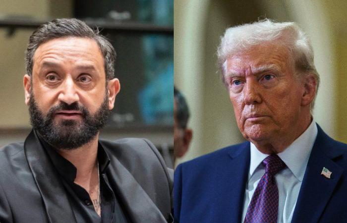 Cyril Hanouna gibt in TPMP bekannt, dass er zu einer „Party“ in Donald Trumps Haus eingeladen ist.