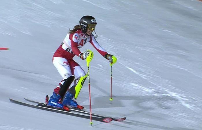 Katharina Liensberger zerschmettert den ersten Lauf – Ski-Alpin-Video