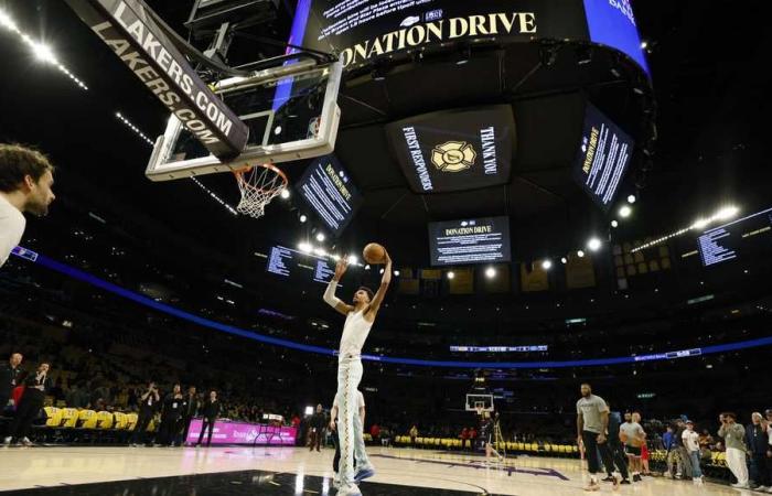 Die NBA-Teams von Los Angeles hoffen, Ablenkung von den Waldbränden zu schaffen