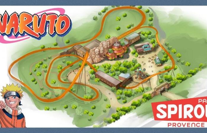 Parc Spirou stellt seinen neuen Naruto-Bereich vor, „ein außergewöhnliches Erlebnis für 7- bis 14-Jährige“