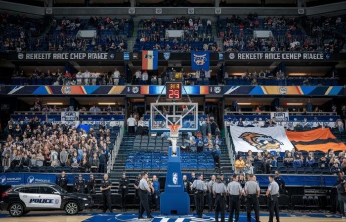 Das Spiel zwischen Paris Basketball und Maccabi Tel Aviv wurde als Hochrisiko eingestuft