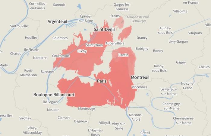 Visualisieren Sie das Ausmaß der Brände in Kalifornien im Vergleich zu französischen Städten