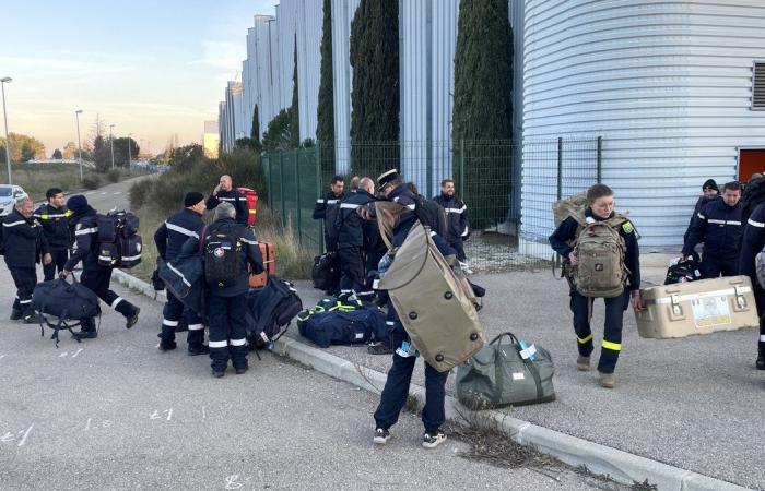 GARD-Feuerwehrleute kehren aus Mayotte zurück