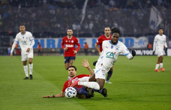 Marseille-Lille. Der unbesiegbare LOSC qualifiziert sich für das Achtelfinale des französischen Fußballpokals