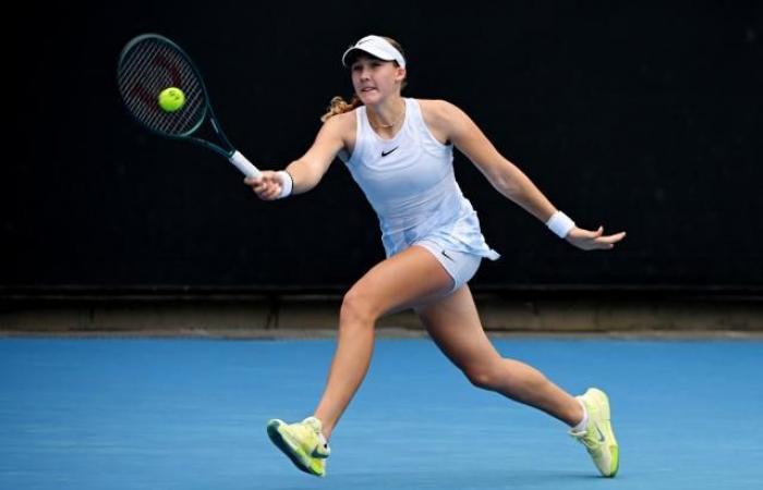 „Mir fehlt noch die Erfahrung“, qualifizierte sich Mirra Andreeva für die 3. Runde der Australian Open