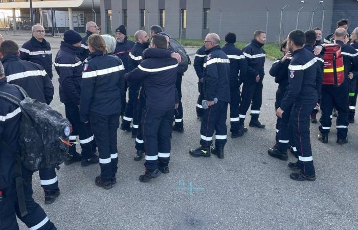 GARD-Feuerwehrleute kehren aus Mayotte zurück