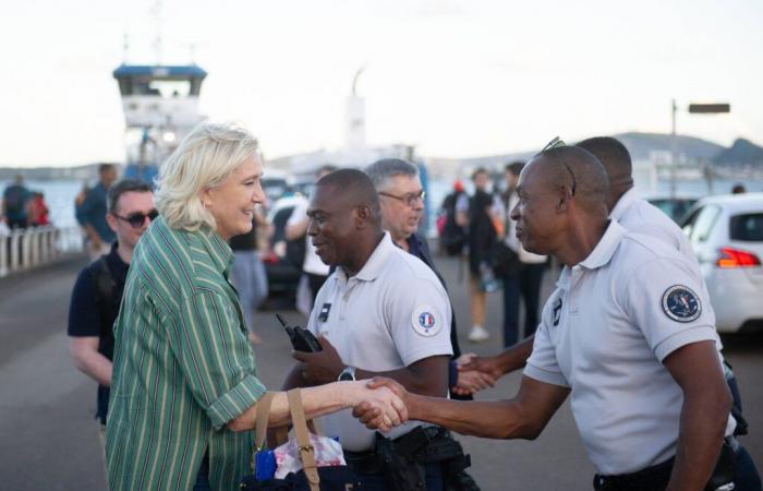 Marine Le Pen, zwischen Volkseifer und dem Schock der Trauer