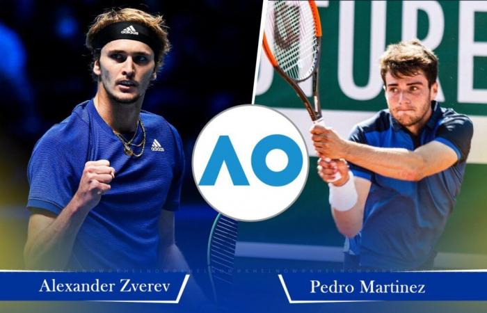 Alexander Zverev gegen Pedro Martinez Vorhersage, Wetttipps und Quoten, direktes Duell, Vorschau: Australian Open 2025