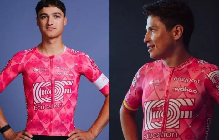 Radfahren. Tour Down Under – EF Education-Easy Post mit Nerurkar und Chaves in Australien