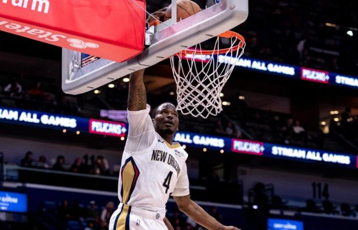 Javonte Green führt bei Steals und Blocks beim Sieg der Pelicans über die Bulls (14.01.25)